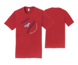 Northern Baseball - SS Red Cotton Tee 2024