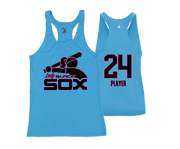 Lady Black Sox - DTF | Women's Performance Racerback