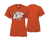 ESP Baseball Women's V Neck Performance Tee