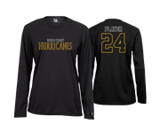 Gold Coast Hurricanes- Women's Cut Long Sleeve Shirt