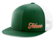 Mavericks -  Green/White Hat