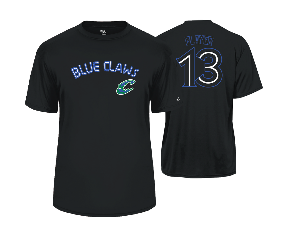 Chesapeake Blue Claws  - Semi Sub (Short Sleeve) Text Tee