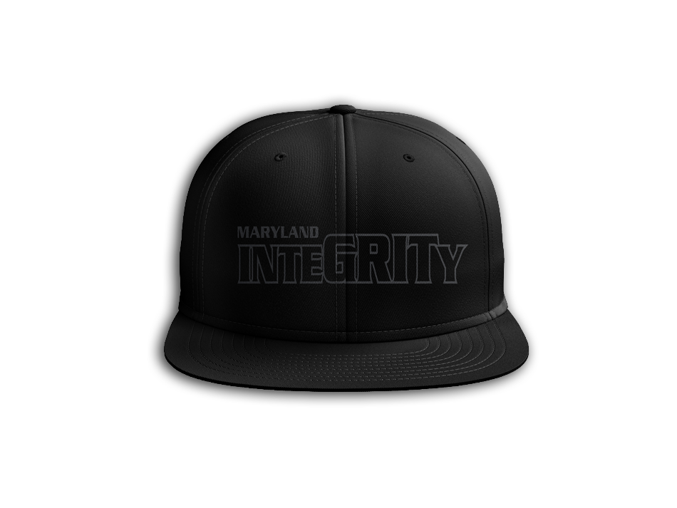 Maryland Integrity - Blackout Hat (PTS30)