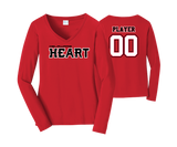 Delaware Heart LS Cotton Tees