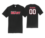 Delaware Heart SS Cotton Tees