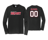 Delaware Heart LS Cotton Tees