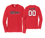 Delaware Heart LS Cotton Tees