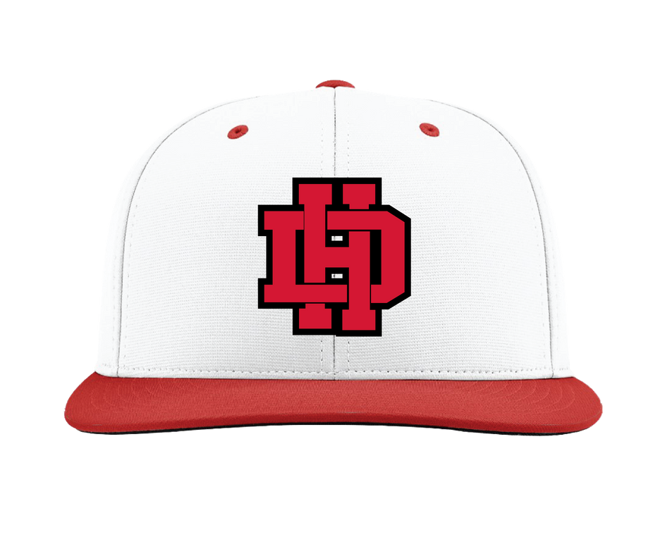 Delaware Heart Fitted Hats