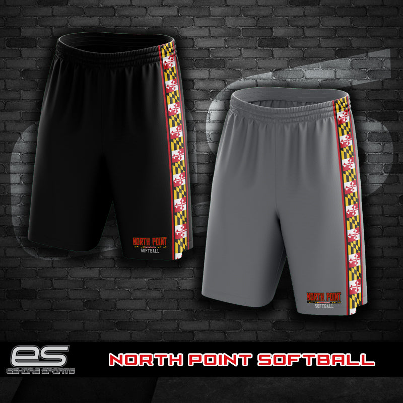 North Point HS - Shorts (Full Dye)