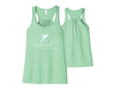 Seaside Dance - Flowy Racerback Tank