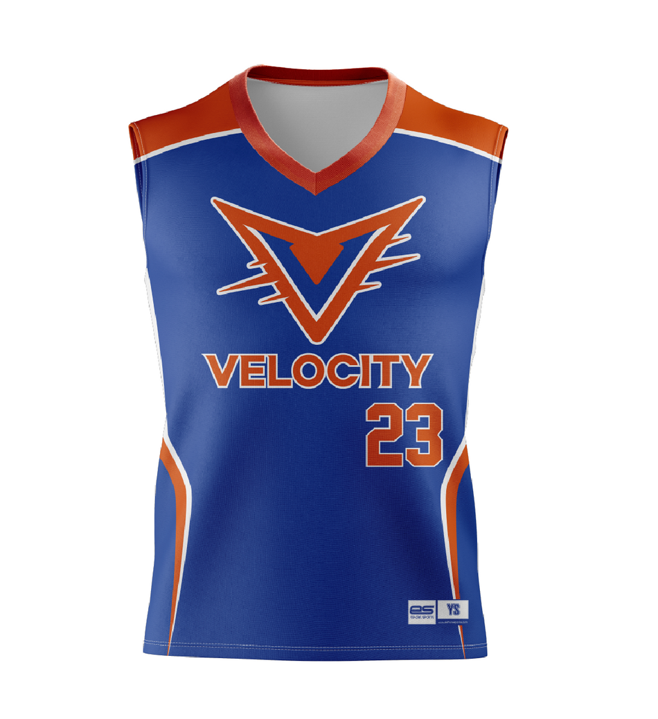 Eastern Shore Velocity - Sleeveless V-Neck Team Jersey