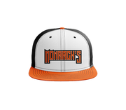 Monarchs - Orange/Black/White Hat